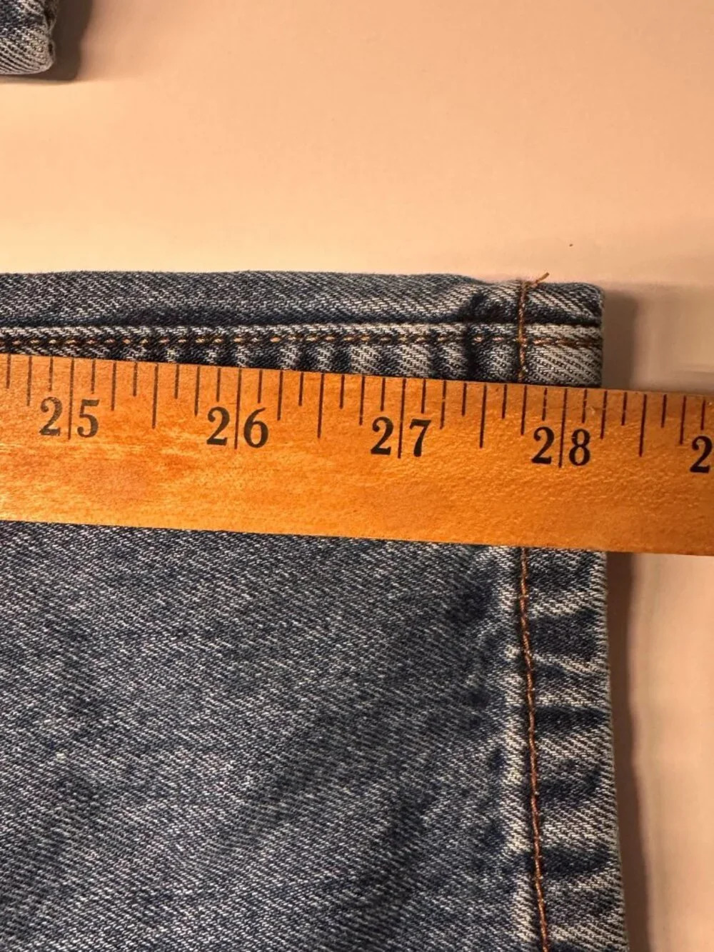 Levi’s 505 Regular Fit Jeans 36x30 Straight Leg Medium Wash Zip Fly Denim